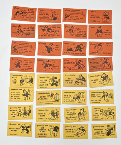 Monopoly 1961 set - completo, di