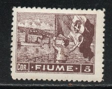 RRC Fiume 1919 5 Co Allegorie