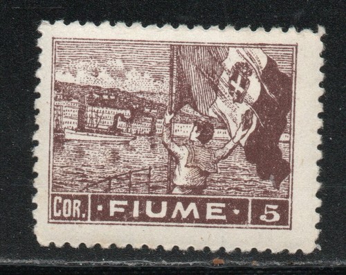 Rrc fiume 1919 - fiume, allegorie
