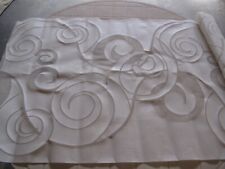 Tende a Pannello Scorrevole Stile Fantasia Bianche con ganci di Supporto