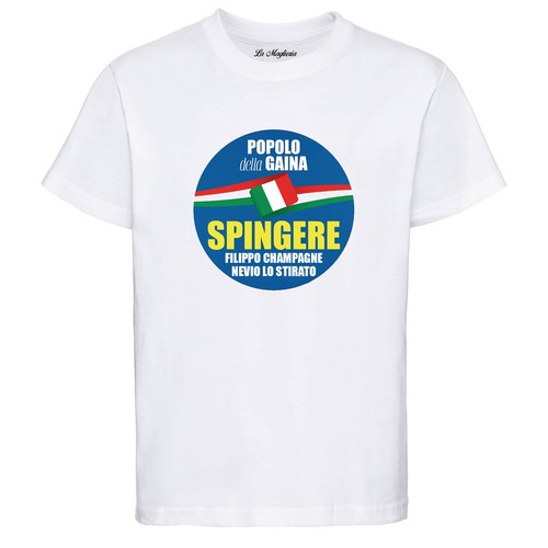 Maglietta partito popolo della - partito,