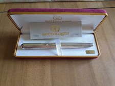 PENNA STILOGRAFICA SETTELAGHI ARGENTO MASSICCIO 925 SCATOLA