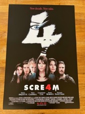 Movie Poster Scream 4 430mm x