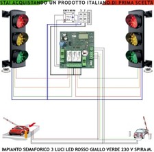 Semafori Impianto 3 Luci Led