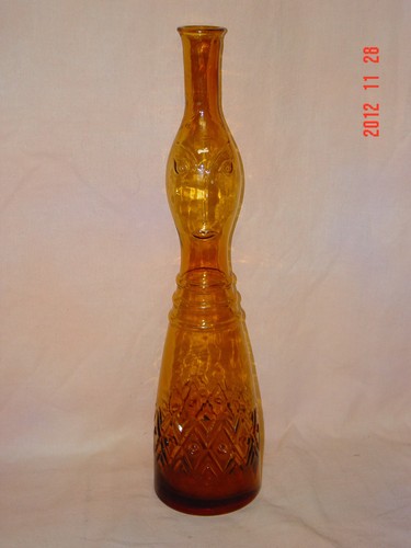 Bottiglia vetro ambra - , 20"