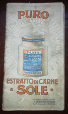 ESTRATTO DI CARNE SOLE  TORINO RICETTARIO PUBBLICITARIO