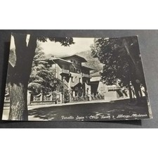 Cartolina Varallo Sesia - Corso Roma e Albergo Moderno