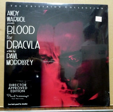 BLOOD FOR DRACULA Laserdisc LD