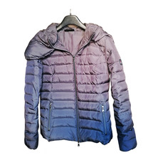 Piumino CANADIENS donna  imbottito in vera piuma nero taglia 42