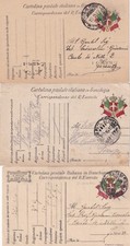 16037-WORLD WAR I, 3 postcards