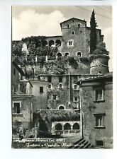 1950/60 Gagliano Aterno TIMBRO L'Aquila DEST Montecatini Terme Pistoia FG B/N VG