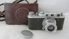 FOTOCAMERA SOVIETICA FED-1 NUMERO: 19296   A TELEMETRO ATTACO OTTICA 39X1 A VITE