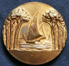 MEDAGLIONE "AZIENDA AUTONOMA DELLA VERSILIA" FORTE DEI MARMI PIETRASANTA TOSCANA