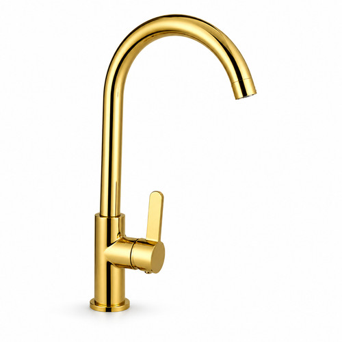 Rubinetto cucina oro - oro, lucido