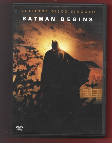 Dvd batman begins - batman,