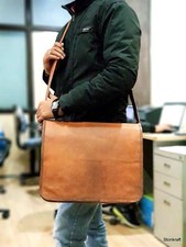 Borsa a mano in pelle da uomo