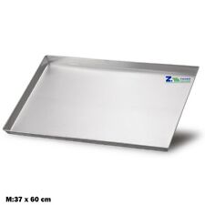 TEGLIA RETTANGOLARE BORDATA BAGNA STAGNATA 60x37 cm PER PIZZA FOCACCIA