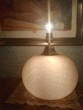 LAMPADA DA TAVOLO IN VETRO DI