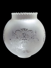 Boccia di vetro per Lampadario Lume Lampada Paralume Glass Bowl Ø Foro 4,9 cm