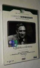 2 DVD I GRANDI SCENEGGIATI RAI DELLA TELEVISIONE ITALIANA  QUINTA COLONNA 1-4