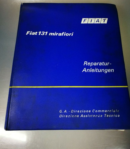 Fiat 131 manuale - fiat, officina