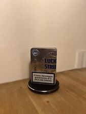 Portasigarette Lucky Strike Blu Metallo Limited Edition Tin Box Originale