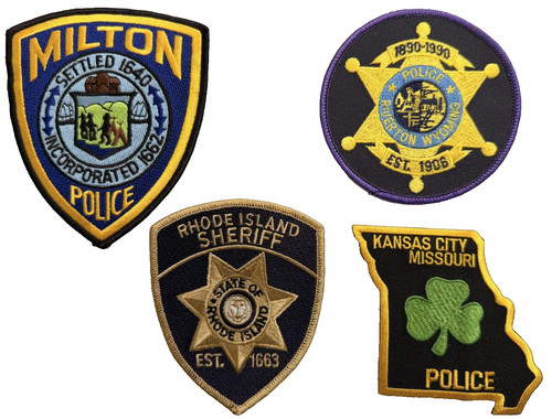 Police patch usa polizia - police,