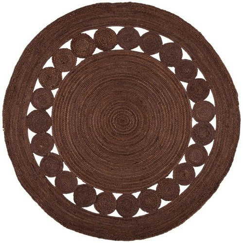 Tappeto boho rotondo iuta - tappeto,