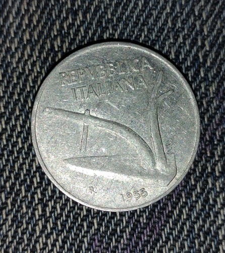 Italia 1955 lire - r,
