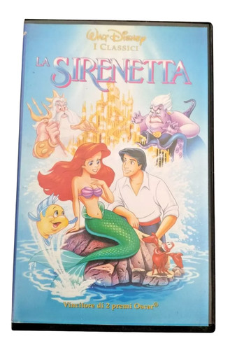 Disney sirenetta vhs - sirenetta,