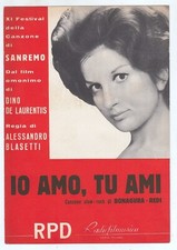 Spartito MINA Io amo tu ami