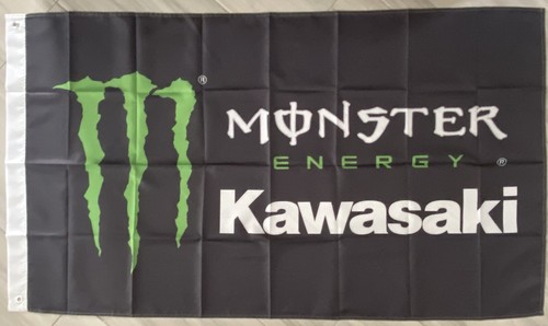 Kawasaki monster 3x5 - monster, flag