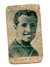 BINI CICLISMO GIRO D'ITALIA 1935 FIGURINA CIOCCOLATO SALVI MILANO BICICLETTA