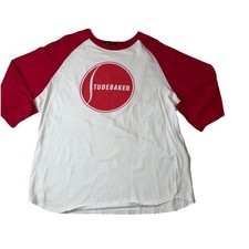 T-shirt baseball rossa Studebaker taglia XL