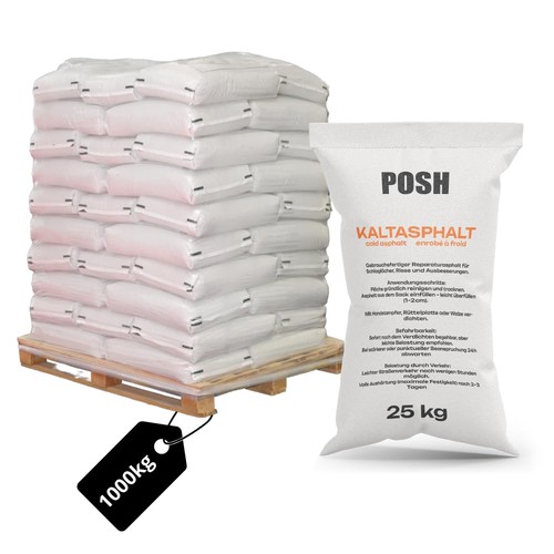 Asfalto freddo posh 40x25kg - freddo,