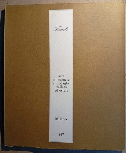 Finarte 247 asta monete - asta, e