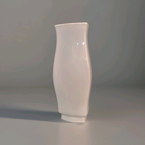 Grand vase blanc porcelaine - vase, de