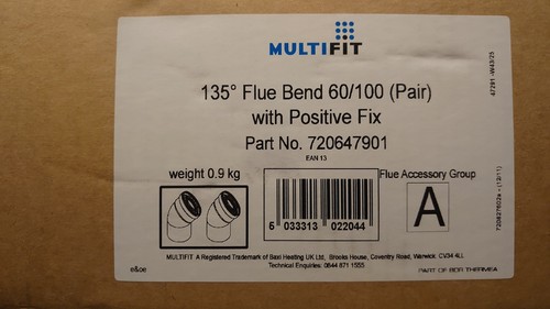 Curve canna fumaria - baxi, 135
