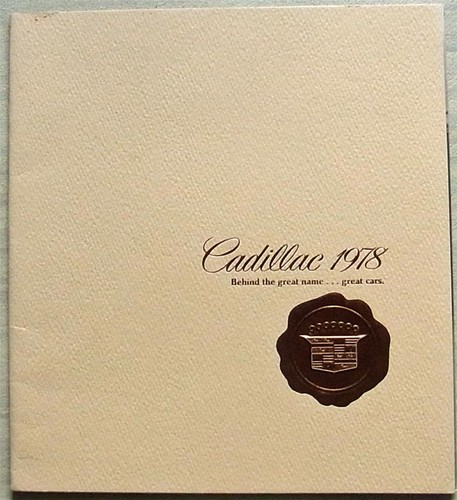 Brochure vendita auto - , cadillac