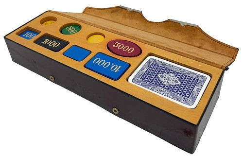 Set poker vintage - vintage, porta