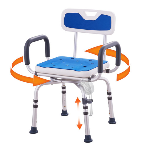 Vevor sedia doccia girevole - vevor,