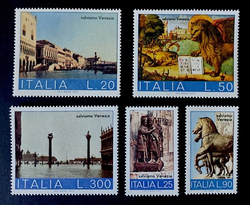 Francobolli salviamo venezia - francobolli,