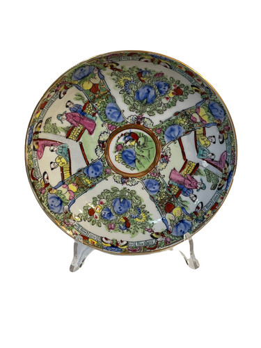 Piattino ceramica decorata - piattino, in