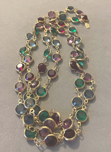 Collana lunga vintage - 38",