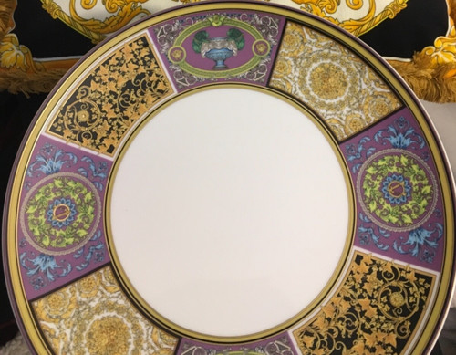 Versace piatto barocco - piatto, mosaico