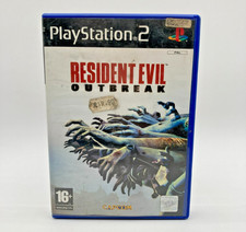 Resident Evil Outbreak PS2 Sony Playstation 2 PAL UK gioco usato no manuale