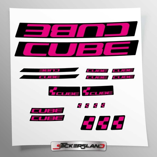 Kit adesivi cube - cube, bicicletta