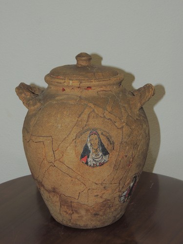 Vecchio vaso sardo - vaso,