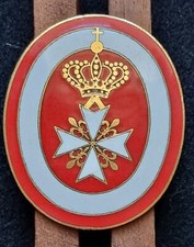 DISTINTIVO ✠ S.M.O.M. ✠  SOVRANO MILITARE ORDINE OSPEDALIERO DI MALTA ✠ SMOM ✠