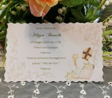 Invito Santa Cresima con busta